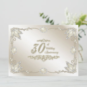 Invitación al 30º Aniversario de Boda
