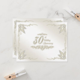 Invitación al 30º Aniversario de Boda