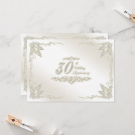 Invitación al 30º Aniversario de Boda