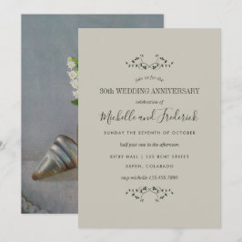 Invitación al 30º Aniversario de Boda de Perla