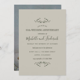 Invitación al 30º Aniversario de Bodas de Perla