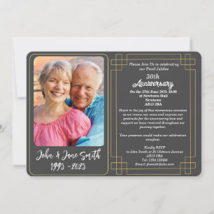 Invitación al 30 aniversario del aniversario de la