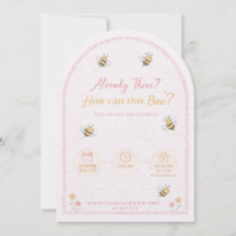 Invitación al 3er cumpleaños de "Abejorro"