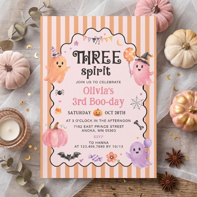 Invitación al 3er cumpleaños de Three Spirit  (Subido por el creador)