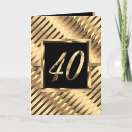 Invitación al 40º aniversario Boda Ruby