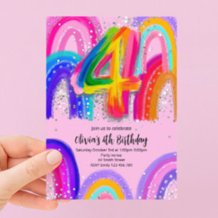 Invitación al 4to Cumpleaños