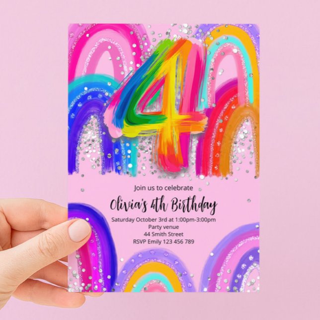 Invitación al 4to Cumpleaños (Subido por el creador)
