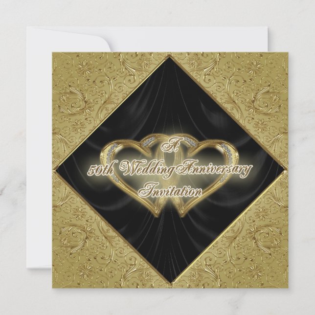 Invitación al 50º Aniversario de Boda (Anverso)