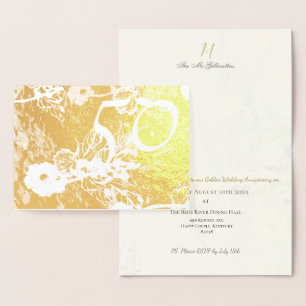 Invitación al 50º Aniversario de Bodas de Oro