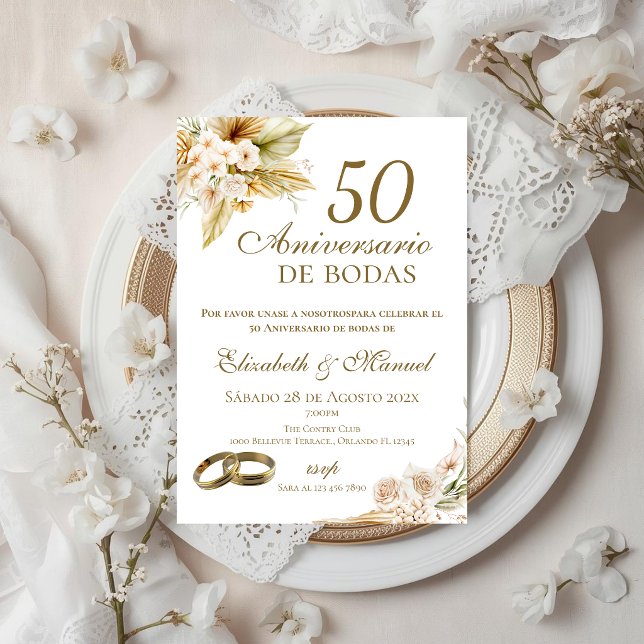 invitación al 50 aniversario (Subido por el creador)