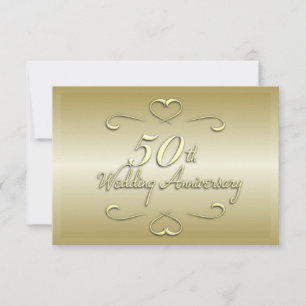 Invitación al 50 Aniversario de Boda