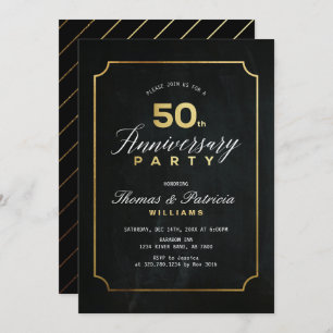 Invitación al 50° aniversario de Typograph Gold