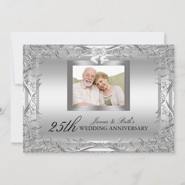 Invitación al 50° aniversario del Boda de Silver D (Anverso)