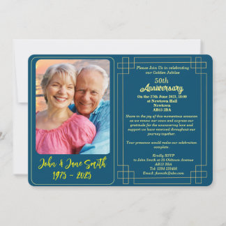Invitación al 50 aniversario del personalizado Gol