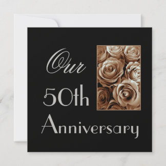 Invitación al 50 aniversario - Rosas del ORO