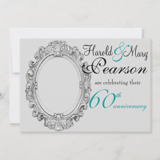 invitación al 60º aniversario de bodas