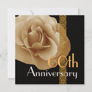 Invitación al 60º aniversario - Rosa ORO