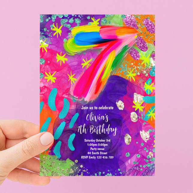 Invitación al 7º Cumpleaños (Subido por el creador)