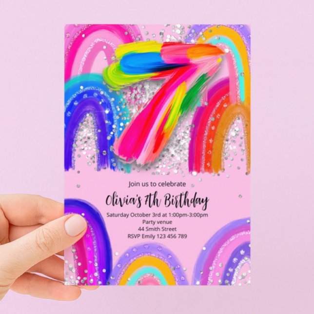 Invitación al 7º Cumpleaños (Subido por el creador)