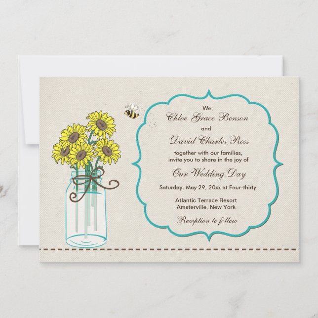 Invitación al acuerdo de Mason Jar (Anverso)