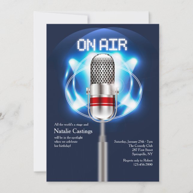 Invitación al aire (Anverso)