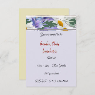 Invitación al almuerzo