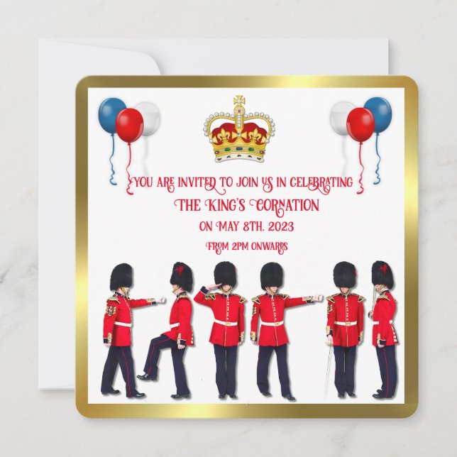 Invitación al almuerzo de la celebración de la cor (Anverso)