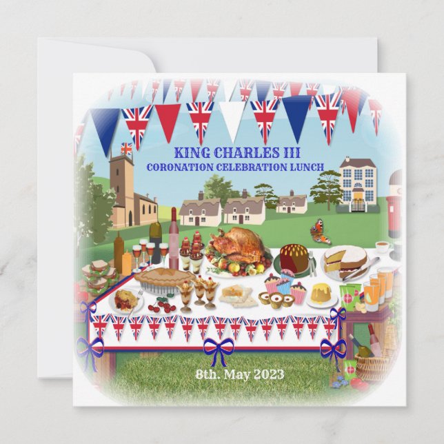 Invitación al almuerzo de la celebración de la cor (Anverso)