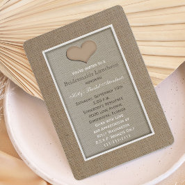 Invitación al almuerzo de la dama de honor — Mirad