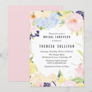 Invitación al almuerzo de las novias de la primave