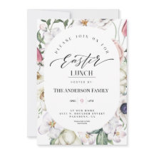 Invitación al almuerzo de Pascua de Año Floral Pri