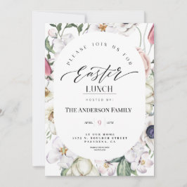 Invitación al almuerzo de Pascua de Año Floral Pri