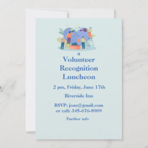 Invitación al almuerzo de reconocimiento voluntari