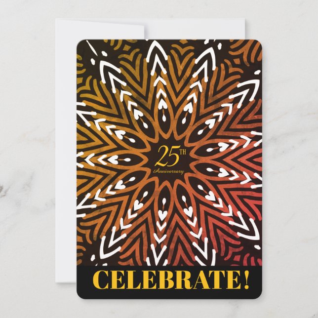 Invitación al aniversario (Anverso)