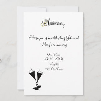 Invitación al aniversario