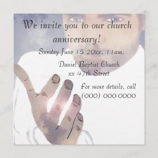Invitación al aniversario de la Iglesia