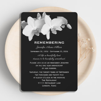 Invitación al Aniversario de la Muerte de la Orquí