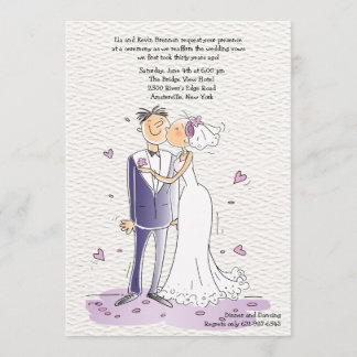 Invitación al aniversario de Novia y Groom