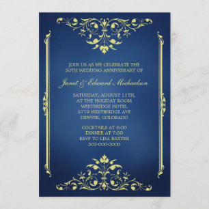 Invitación al Aniversario del Azul y el Oro de Vic