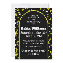 Invitación al aniversario del personalizable | Edi