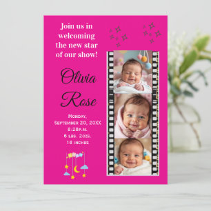 Invitación al anuncio de nacimiento de la Estrella
