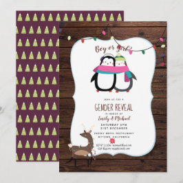 Invitación al anuncio de nacimiento de Winter its 