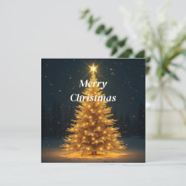 Invitación al árbol de Navidad