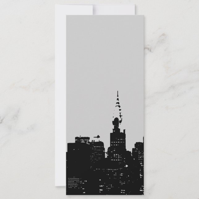 Invitación al arte pop de Nueva York (Anverso)