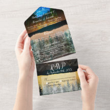 Invitación al ayuno de bosque todo en uno