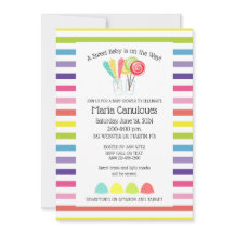 Invitación al Baby Shower de Dulce Bebé