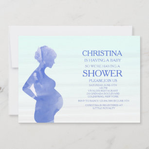 Invitación al Baby Shower de la futura mamá para b