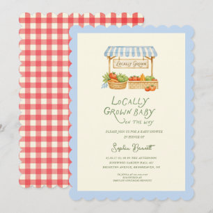 Invitación al Baby Shower de Locally Grown Market