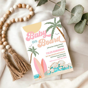 Invitación al Baby Shower de Playa