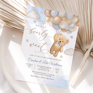 Invitación al Baby Shower del Osito de Peluche Ado
